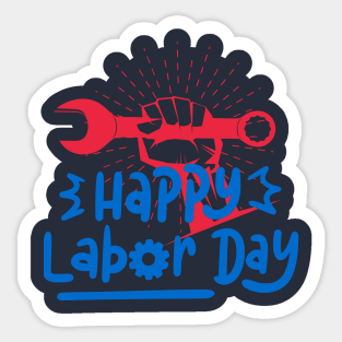 Happy Labor Day Sticker